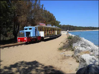 Ce matin j'ai pris le "P'tit Train de Saint-Trojan", où suis-je ?
