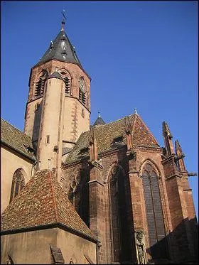 Dans quelle ville d'Alsace se trouve l'glise Saint Georges ?