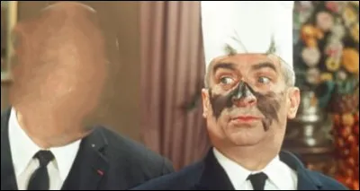 Dans ''Le Grand restaurant'', quel acteur regarde de travers M. Septime, rôle tenu par Louis de Funès ?
