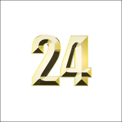 Comment dit-on 24 en anglais ?