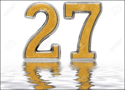 Comment dit-on 27 en anglais ?