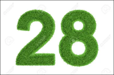 Comment dit-on 28 en anglais ?