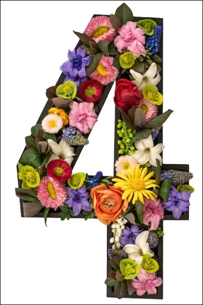 Comment dit-on 4 en anglais ?