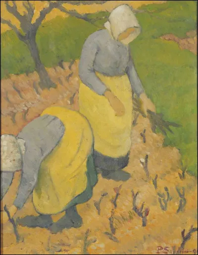 Quel artiste nabi a immortalisé "Les Femmes dans les vignobles" ?