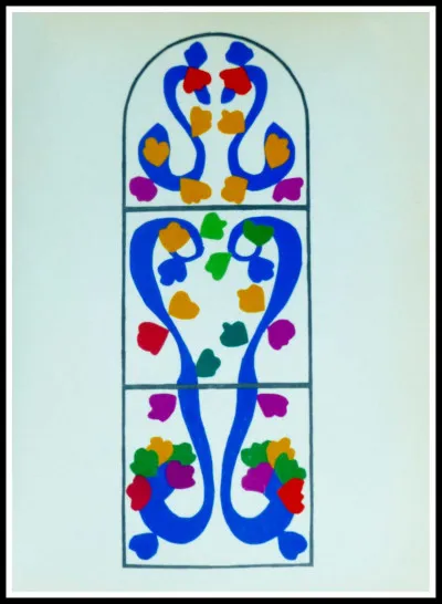 Cette lithographie représente "La Vigne". Par qui est-elle signée ?