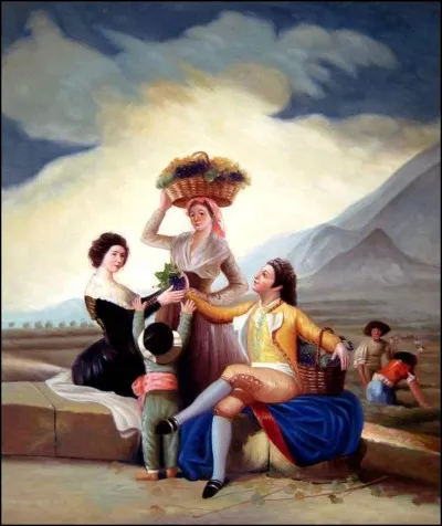 Voici "La Vendangeuse" de :