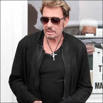Johnny Hallyday a chanté "Que je t'aime".