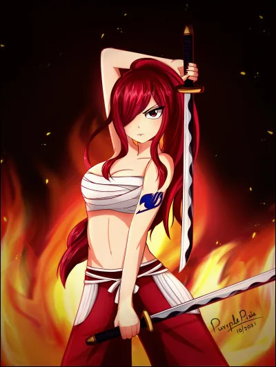 Qui a les cheveux rouges ?