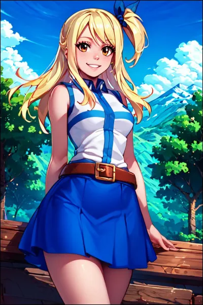 Maintenant, voilà Lucy.
Est-ce un fanart ou pas ?