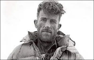Qui est cet alpiniste/explorateur, première personne à avoir atteint le sommet de l'Everest en 1953 ?