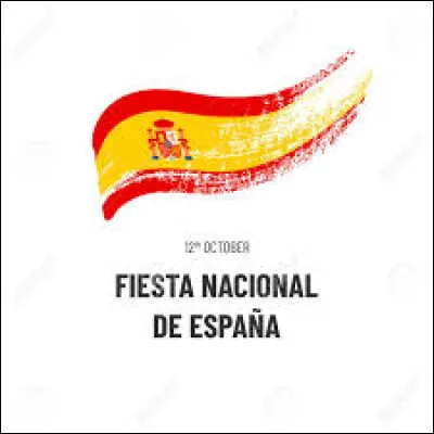 Quel est l'événement commémoré par la fête nationale d'Espagne le 12 octobre ?