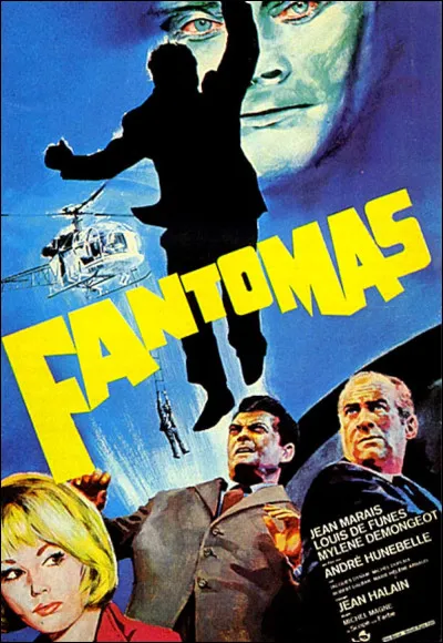 "Fantomas" est le titre d'un film interprété par Bourvil.
