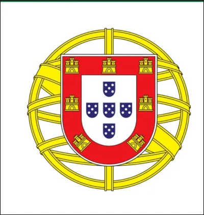 Sur le drapeau de quel pays peut-on voir ce blason sur un fond aux deux tiers rouges et un tiers vert ?