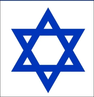 Sur le drapeau de quel pays trouve-t-on cette étoile de David bleue sur fond blanc ?