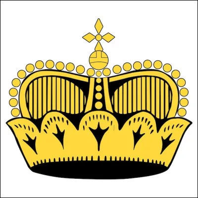 Cette couronne d'or se trouve sur le drapeau du...