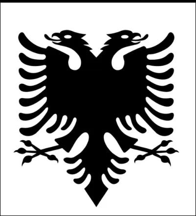 Sur le drapeau de quel pays retrouve-t-on cet aigle à deux têtes ?