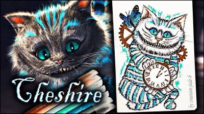 Le CHAt du Cheshire est un personnage du roman "Alice au pays des merveilles".