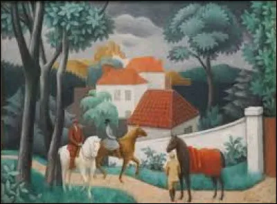 Qui a peint "Les cavaliers" ?