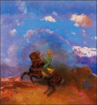 Qui a peint "Le cavalier vert" ?