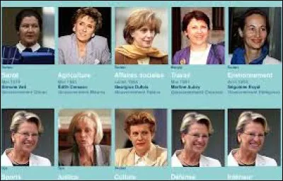 Quelle a été la première femme ministre de la Santé en France ?