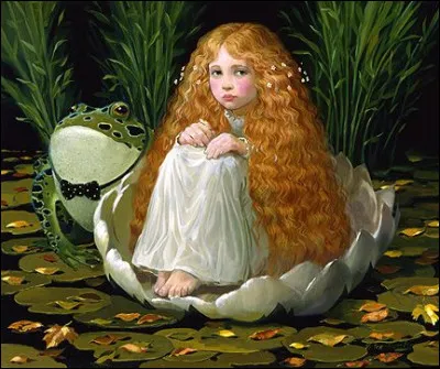 Quelle petite fille de conte est enlevée par un crapaud qui souhaite l'offrir en mariage à son fils ?