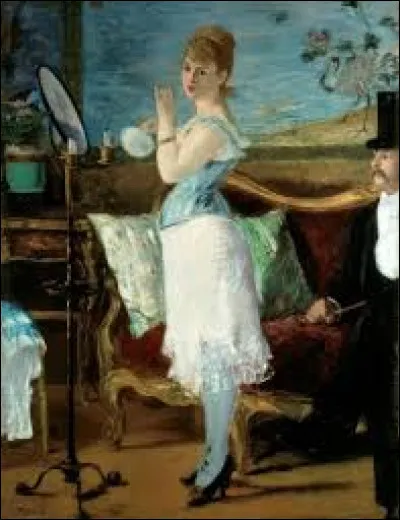 Ce tableau s'intitulant "Nana" a-t-il été peint par Edouard Manet ?