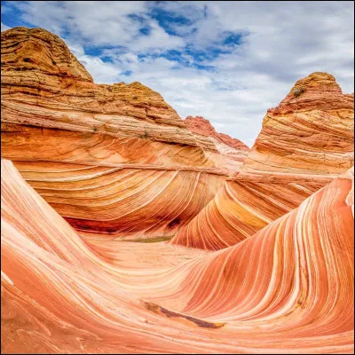 Dans quel pays peut-on admirer les magnifiques buttes Coyote ?