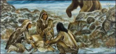 Vers quelle époque est-ce que les premiers êtres humains arrivent en Amérique ?