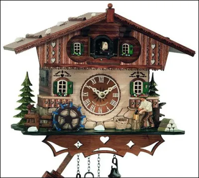 Dans quel pays la pendule à coucou a-t-elle été inventée ?