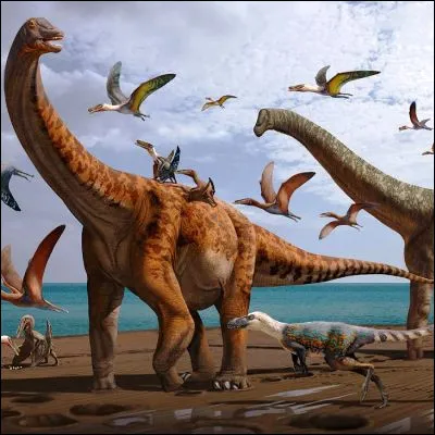 Quel dinosaure décrit et baptisé en 1905 mesurait 13,2 mètres et pesait 8 tonnes ?