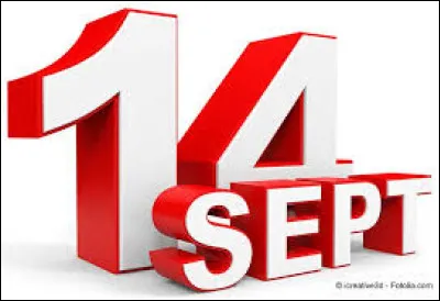 Quel événement est célébré dans l'ensemble de la France le 14 septembre, un dimanche ?