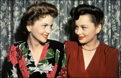Les actrices Olivia de Havilland et Joan Fontaine étaient surs.