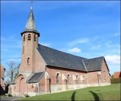 Voici l'église Saint-Médard, à Lavergies. Commune Axonaise, dans l'aire d'attraction Saint-Quentinoise, elle se situe dans l'ex région ...