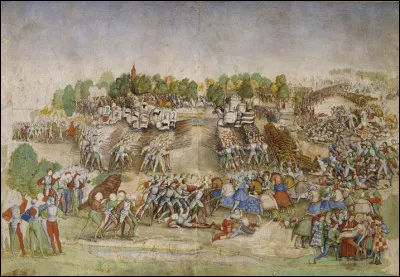 Quel est le nom de cette bataille du 14 septembre 1515 où s'illustre le roi François 1er par une victoire écrasante faisant 16 000 morts en 16 heures ?