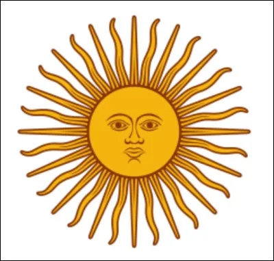 Sur le drapeau de quel pays trouve-t-on ce soleil ?
