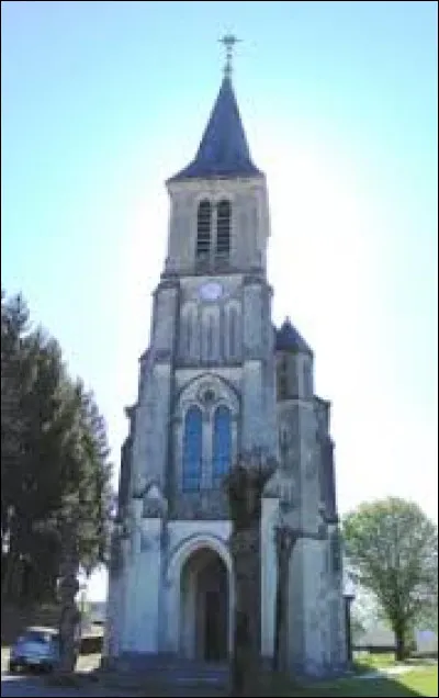 Voici l'église Notre-Dame-de-l'Assomption, à Poueyferré. Village de l'arrondissement d'Argelès-Gazost, il se situe dans le département ...