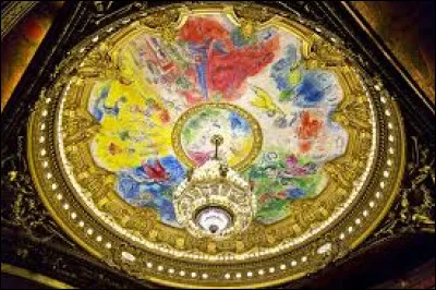 Qui a peint le plafond de l'Opéra Garnier ?