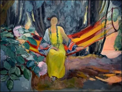 Qui a réalisé cette huile sur toile en 1923 ?