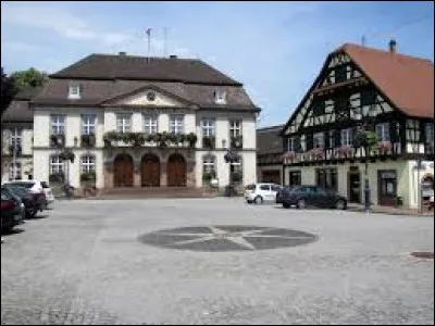 Ancienne sous-préfecture de son département, Erstein se situe ...