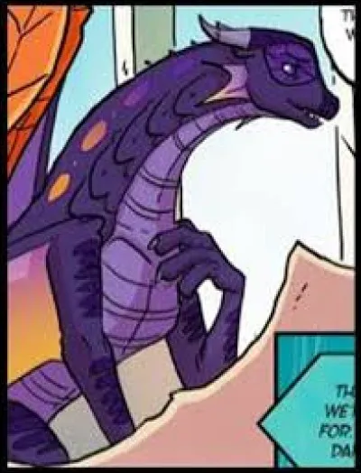 Comment s'appelle la dragonnette qu'il aura que Lune a vue dans une vision ?