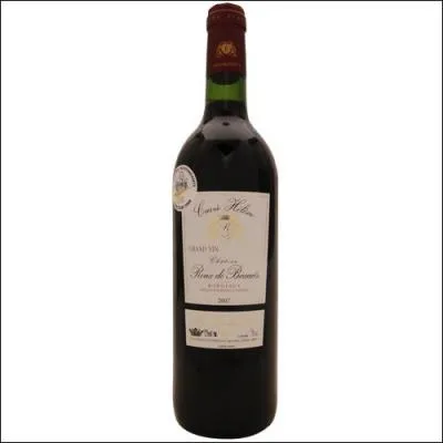 C'est une bouteille de : (le plus souvent)