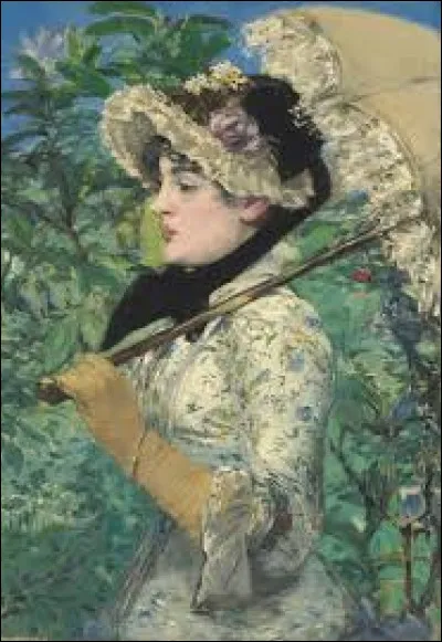 Datant de 1881, ''Le Printemps'' est une toile du peintre impressionniste...