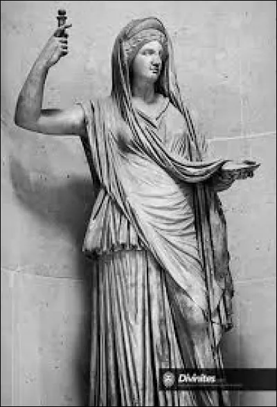 Dans la mythologie romaine quel est le nom de la déesse qui correspond à Hestia dans la mythologie grecque ?