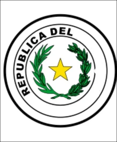 Il s'agit d'un détail présent au centre du drapeau d'un pays d'Amérique du Sud. Ce drapeau est composé de trois bandes horizontales rouge, blanche et bleue (de haut en bas). Quel est ce pays ?