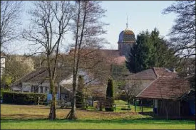 Village de l'arrondissement de Lure, Lyoffans se situe dans l'ancienne région ...