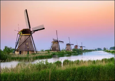 À quel pays font référence les mots suivants ? 
Moulin  Tulipe  Orange