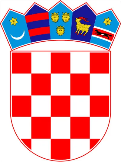 Sur le drapeau de quel pays européen trouve-t-on ce blason dont le nom signifie "échiquier" ?