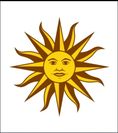 Sur quel drapeau pouvez-vous observer ce soleil ?