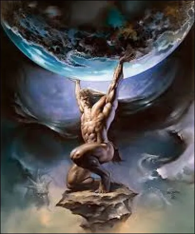 Quel Titan est condamné à porter le ciel sur ses épaules ?