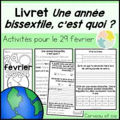 VINGT-HUIT - Dans une année bissextile, combien de mois compte(nt) 28 jours dans le calendrier ?